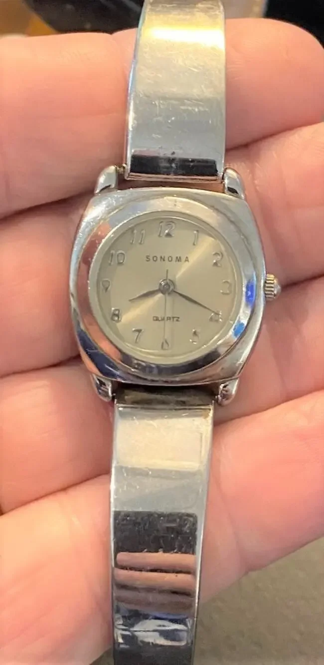 Women's Sonoma Jean Co Silver Tone Watch, Quartz, Bracelet Band